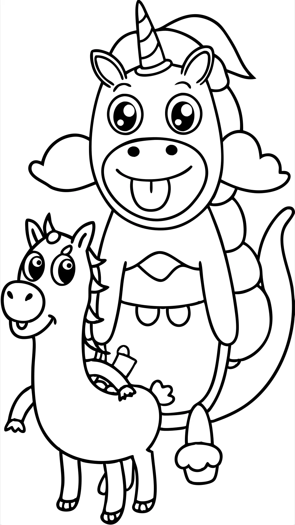 goofy coloring pages